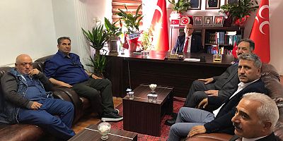 BBP’den MHP Kars İl Başkanı Ali Okyay’a Hayırlı Olsun Ziyareti
