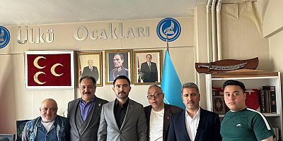 BBP İl Teşkilatından Ülkü Ocaklarına Hayırlı Olsun Ziyareti