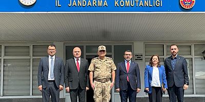 Çalkın’dan Tuğgeneral Coşkun’a Hayırlı Olsun Ziyareti