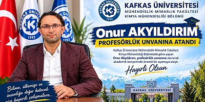 Dr.Onur Akyıldırım, Profesörlük Unvanına Atandı