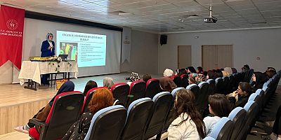 Kağızmanlı Hıfzı Yurdu’nda “Sağlıklı ve Dengeli Beslenme” Konferansı