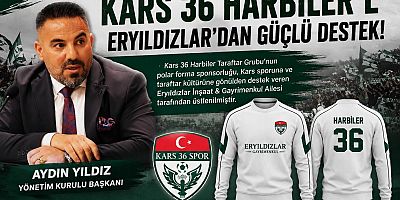 Kars 36 Harbiler’e Eryıldızlar’dan Güçlü Destek