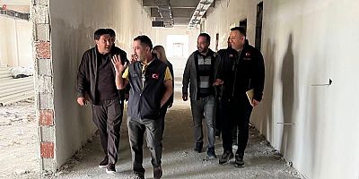 Kars'ta GAMP ve Tarım Lisesi İnşaatları yerinde İncelendi