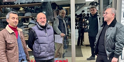 Kars Valisi Ziya Polat, esnafla buluştu