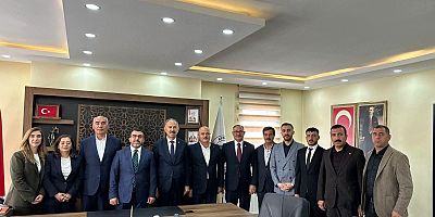 Milletvekili Adem Çalkın’dan Arpaçay Belediyesi’ne Ziyaret