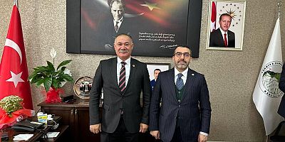 Milletvekili Adem Çalkın’dan Fuat Arslan’a Tebrik Ziyareti