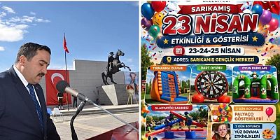 Sarıkamış’ta 23 Nisan şenlikleri ertelendi