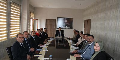 Selim’de Nisan Ayı İlçe İdare Şube Başkanları Toplantısı Yapıldı