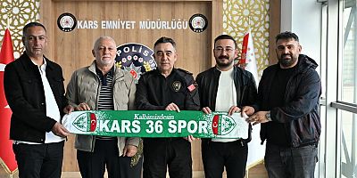 Kars 36 Spor’dan İl Emniyet Müdürü Tombul’a Ziyaret