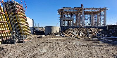 OSB’de 1. Kademe Atıksu Arıtma Tesisi İnşaatı Hızla Sürüyor