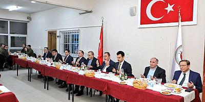 Vali Polat, Yargı Mensupları ile İftarda bir araya geldi