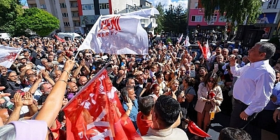YENİ Parti Genel Başkanı Özgür Özel, Kars halkına hitap etti