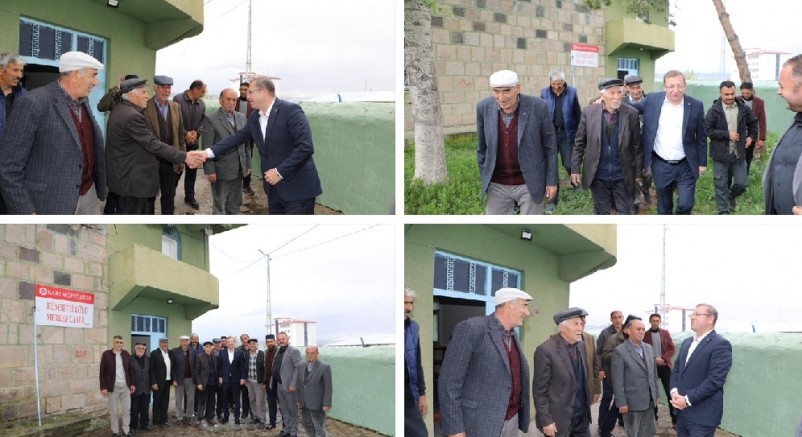 Vali Polat, Merkez Kümbetli Köyü'nü ziyaret etti